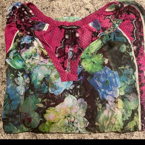 Anthropologie KAS New YorkFemina Peasant Blouse - Picture 4 of 6